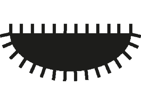 ERGO + Runde Handfeile + 1-210-10-1-2 + Länge 250 mm