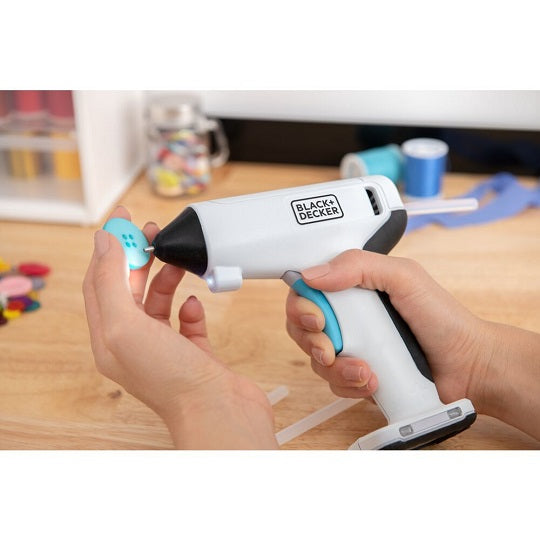 Black+Decker Klebepistole BCGL115-XJ Mit USB Anschluss