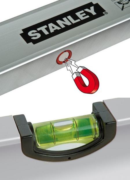 Stanley Wasserwaage 60 cm Magnetisch Robuste Präzision