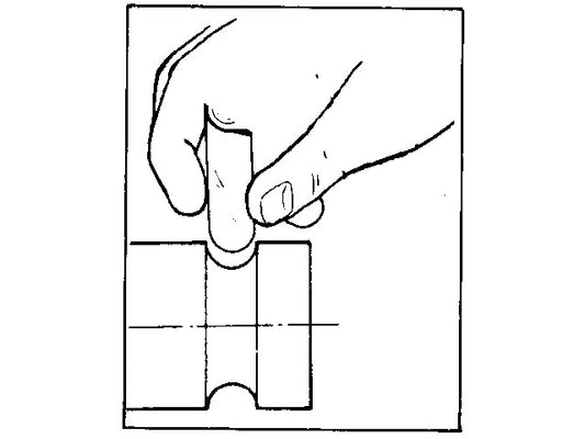 P'ytek Radiallehre 17+17 Präzise Messung Von Radien