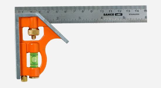 BAHCO CS150 Taschenbandmaß – Multifunktionales Messgerät mit Metrischer und Imperialer Skala