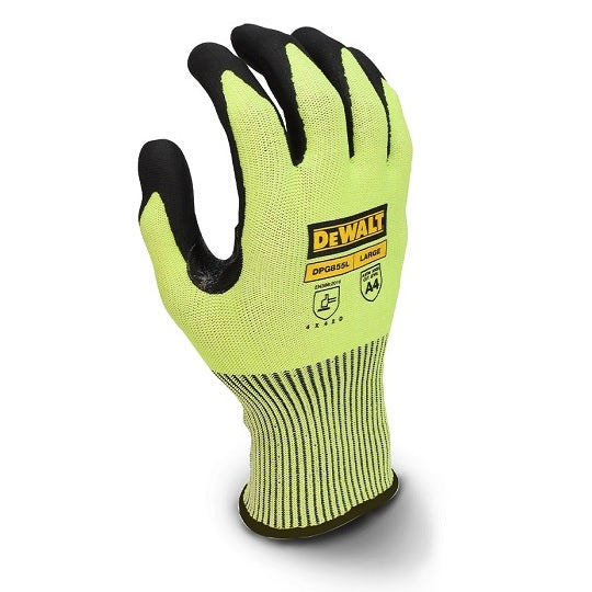 DeWALT Handschuhe DPG855L 18 V Wasserdicht Schnittschutz