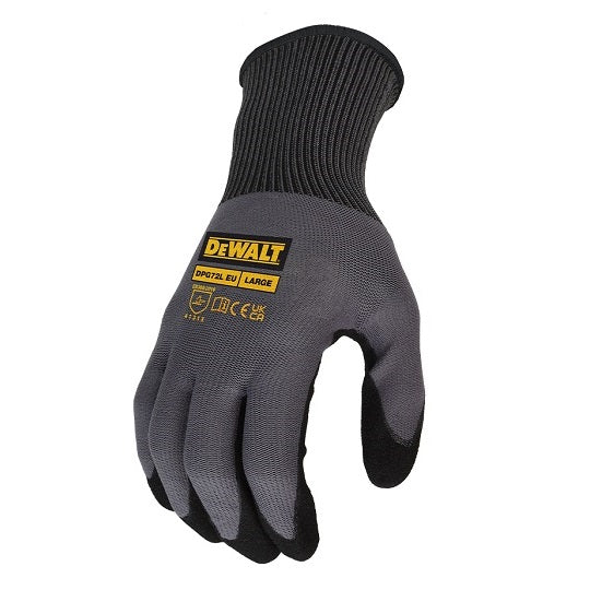 DeWALT Handschuhe DPG72L 18 V Wasserdicht Größe L Mit Grip