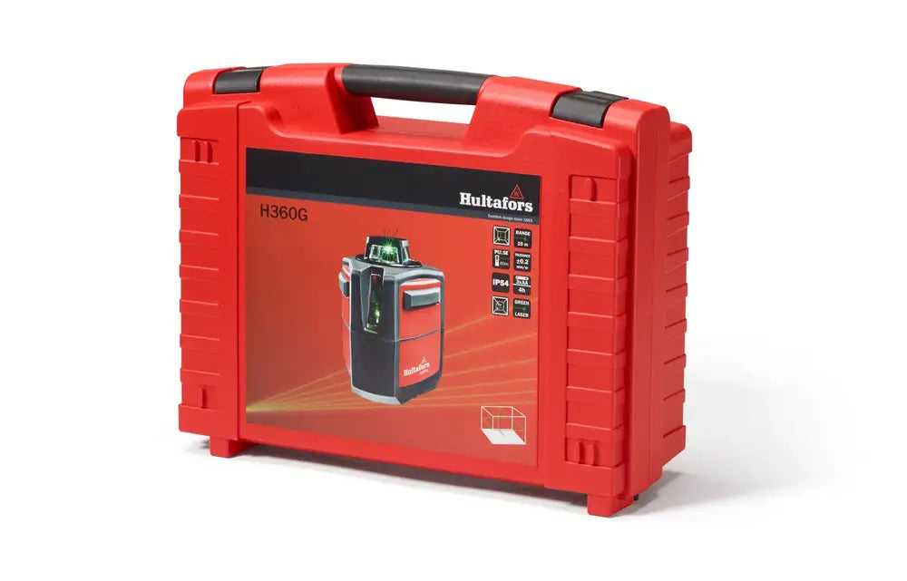 Hultafors Kreuzlinienlaser H360G Selbstnivellierend 25 m