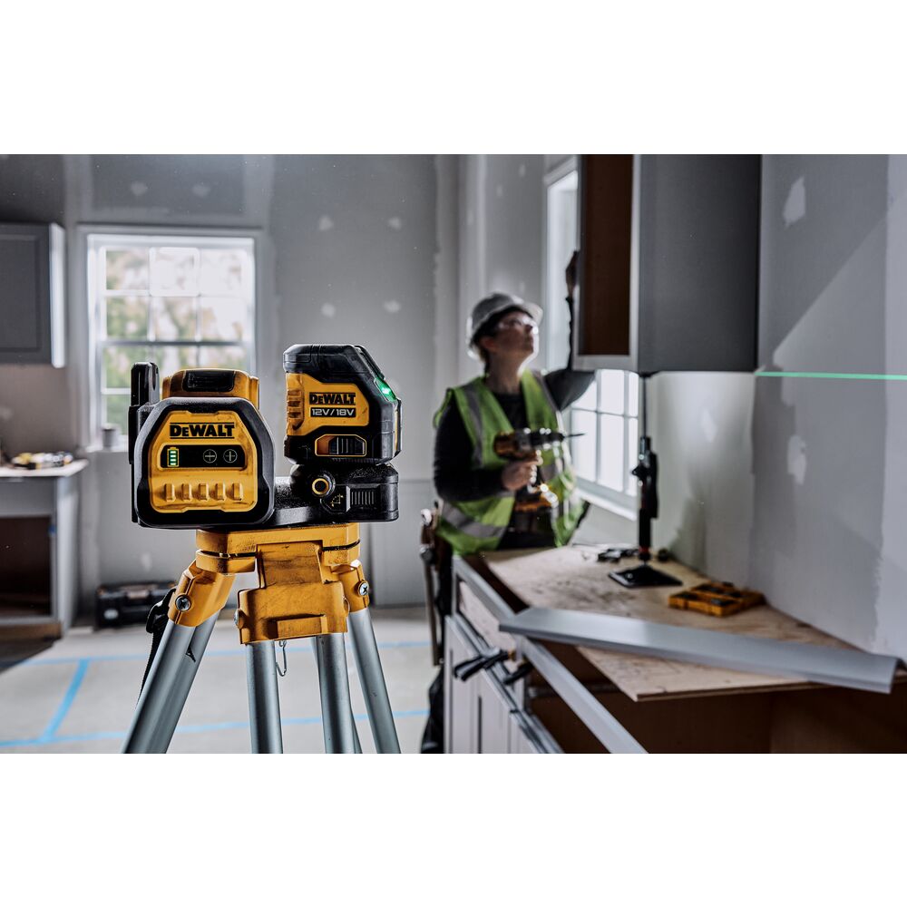 DeWALT Kreuzlinienlaser DCE088D1G18-QW 18 V Reichweite 30 m