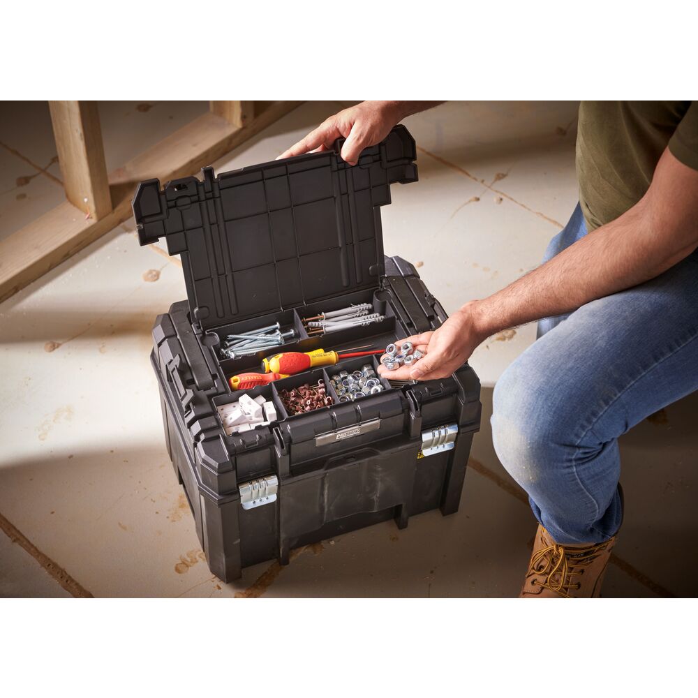 Stanley Offener Werkzeugkasten PRO-STACK Stapelbares Design