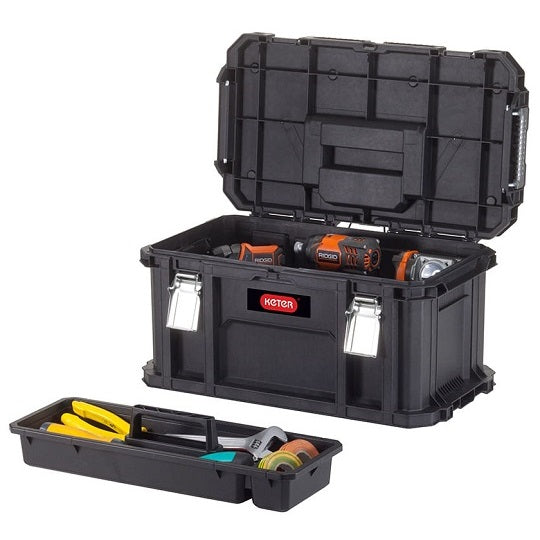 KETER + Werkzeugkasten + 239995 + Robuste Kunststoff
