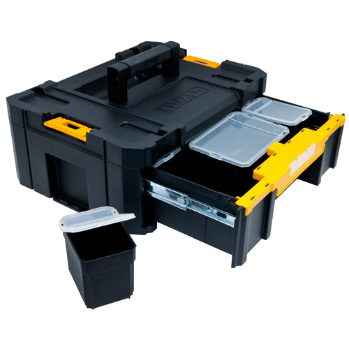 DeWALT Werkzeugkoffer TStak III 18 V Schublade Mit 6 Fächern