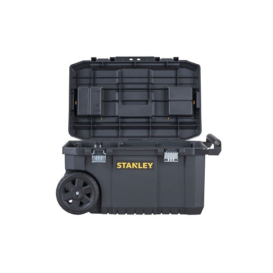 Stanley Werkzeugkoffer 50 L Langer Teleskopgriff Gummiräder
