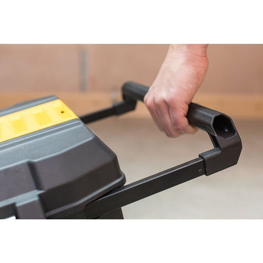 Stanley Werkzeugkoffer 50 L Langer Teleskopgriff Gummiräder