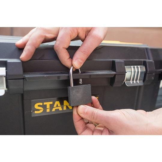 Stanley Werkzeugkoffer 50 L Langer Teleskopgriff Gummiräder