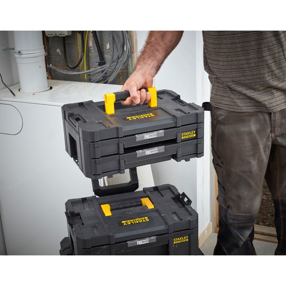 Stanley Werkzeugkasten PRO-STACK IV Mit 2 Schubladen