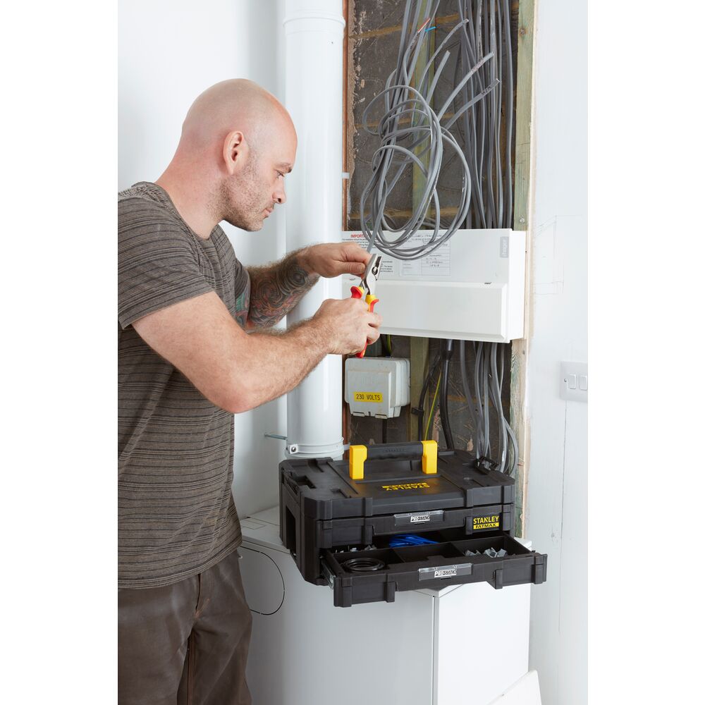 Stanley Werkzeugkasten PRO-STACK IV Mit 2 Schubladen