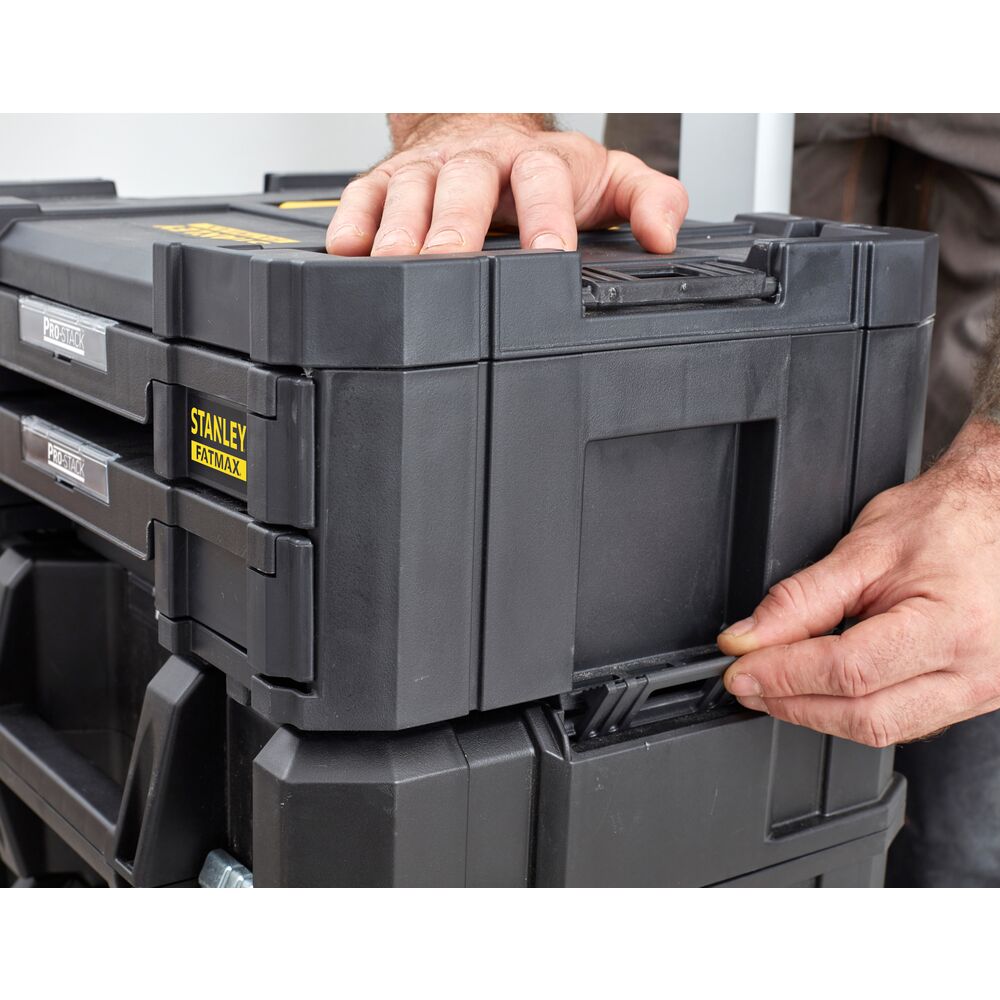 Stanley Werkzeugkasten PRO-STACK IV Mit 2 Schubladen