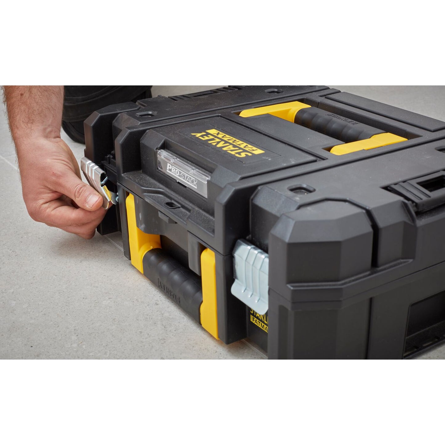 Stanley + Werkzeugkoffer + PRO-STACK II + Schaumstoff