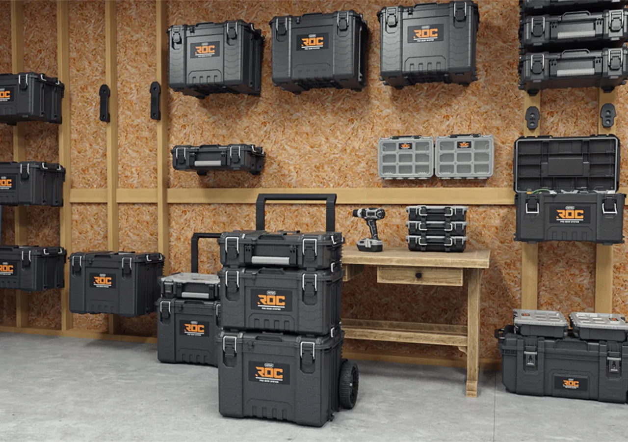 Keter Werkzeugkoffer Roc Pro Gear 20 Wasser und Staubdicht