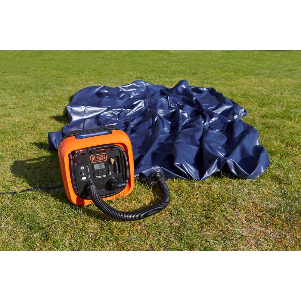 Black+Decker Kompressor ASI400-XJ 12 V Druck Bis 11 Bar