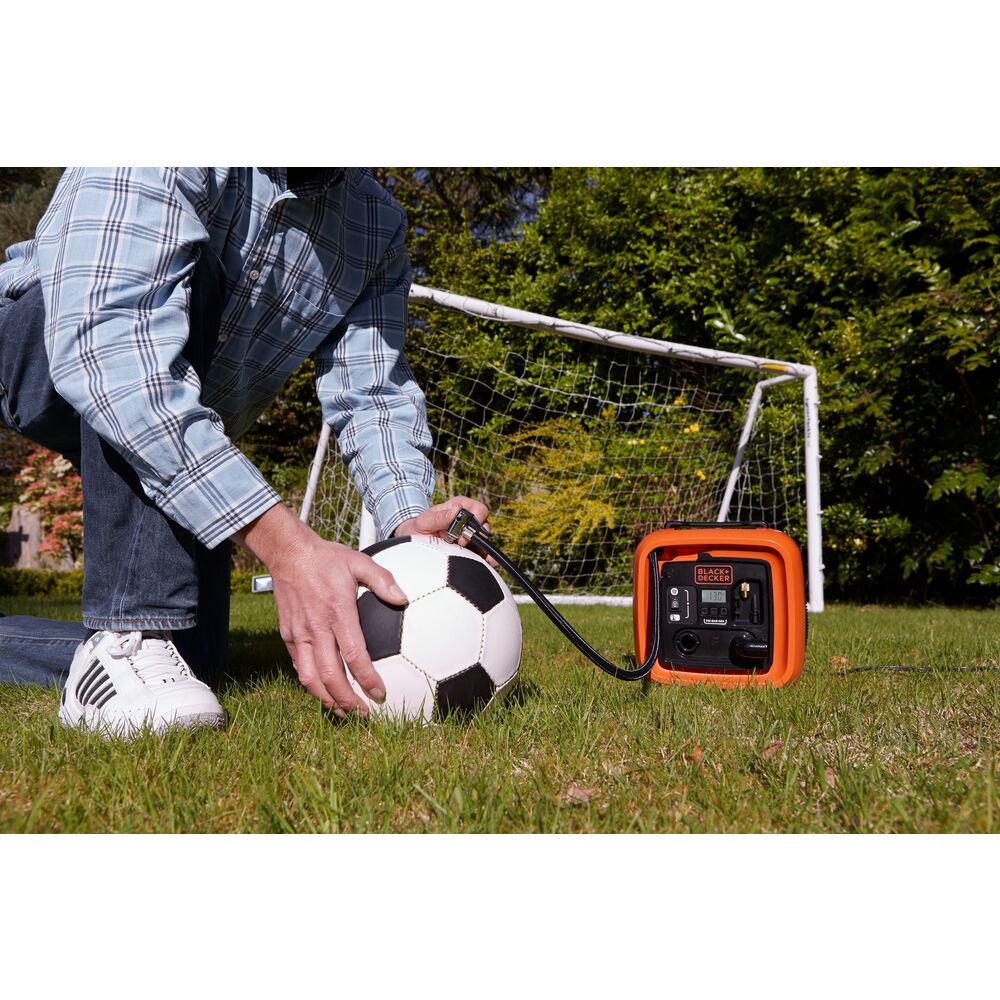 Black+Decker Kompressor ASI400-XJ 12 V Druck Bis 11 Bar