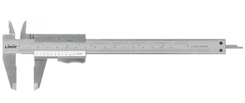 Limit Analoger Messschieber 150mm – Hohe Genauigkeit und Druckknopfverschluss
