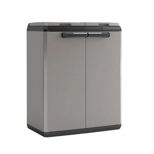 KETER Abfallsortierschrank 241065 Geteilter Basis Außen