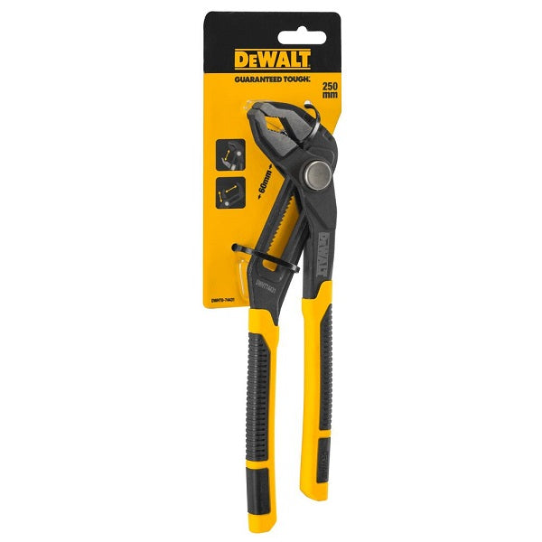 DeWalt Verstellbare Zange 250mm – Hohe Reichweite Mit Rutschfesten Griffen