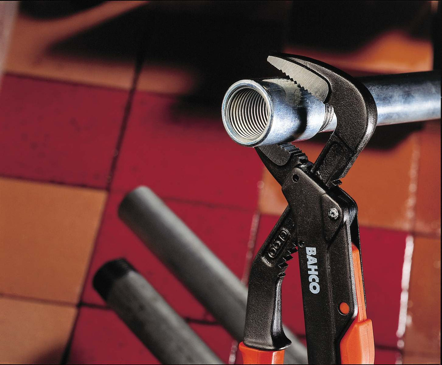 BAHCO Zange BAHC 18 V 400 mm Länge Ergonomisch Solo-Version