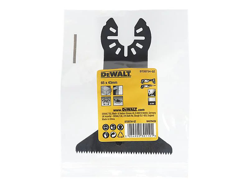 DeWalt Multitoolklinge DT20734-QZ 18 V Solo-Version
