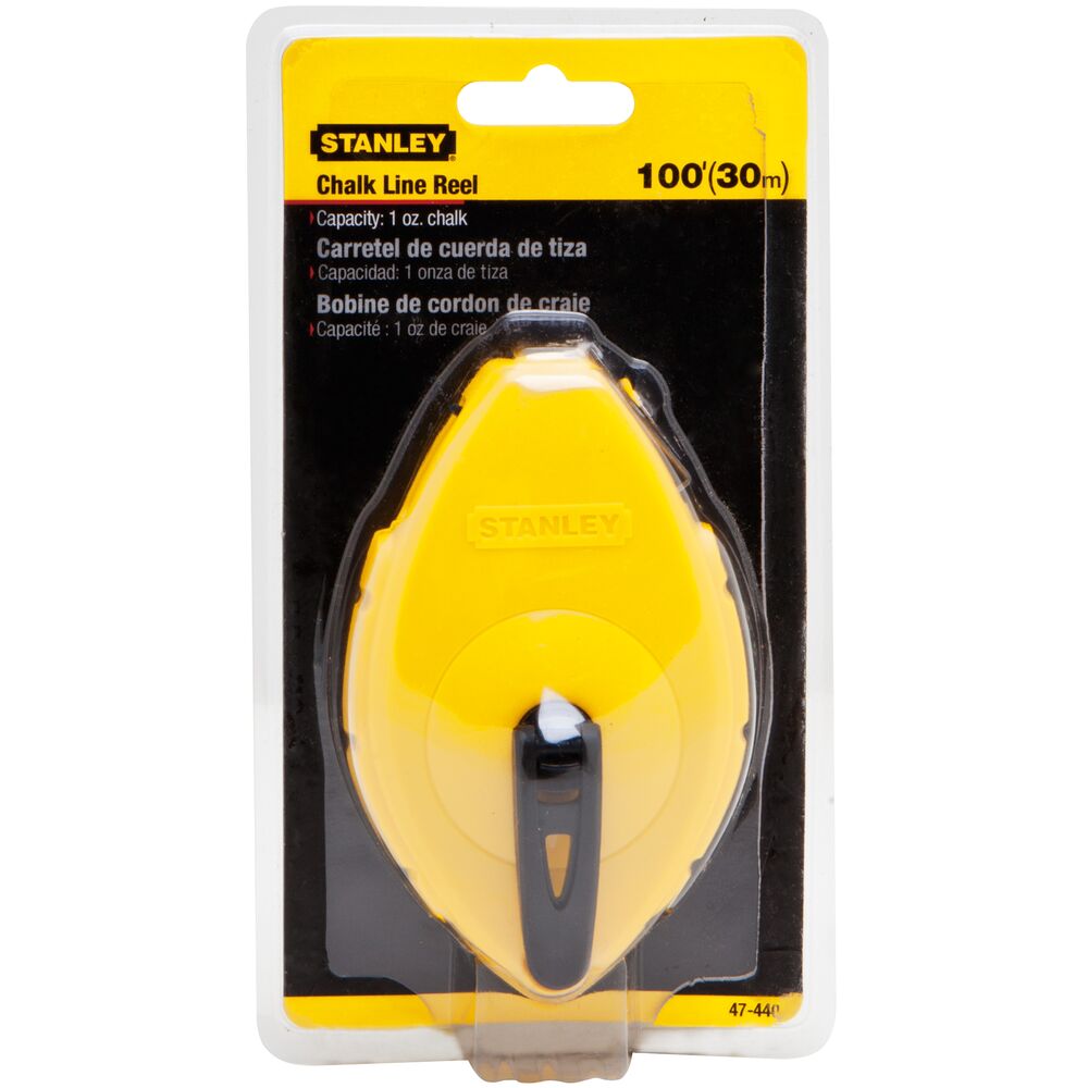 Stanley OPP Anreißseil 30 m Ergonomisch Stahlclip Sichtbar