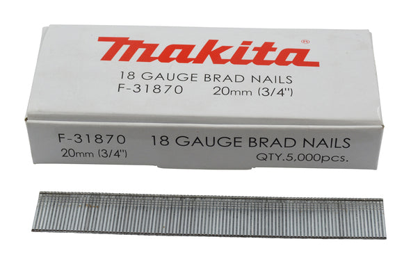 Makita F-31870 Nägel 20mm – Hohe Präzision für Makita Nagler