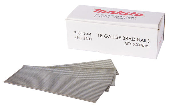 Makita F-31944 Nägel 45mm – Ideal Für Nagelpistolen AF505, AF506, AF550H, DBN500