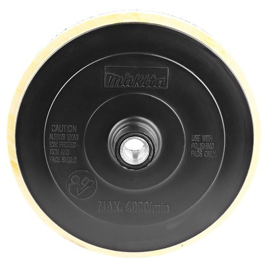 Makita 165mm Schleifschwamm für PV001G, 9237CB – Schneller Padwechsel Mit Klettbefestigung