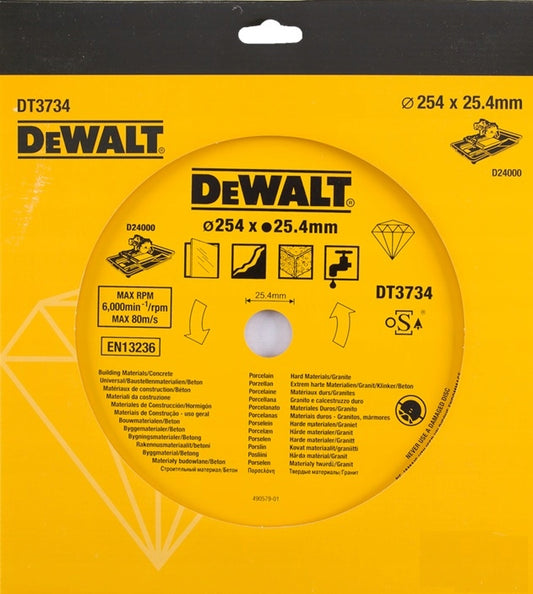 DeWALT Diamantscheibe DT3734-XJ 18V 115 mm Durchmesser