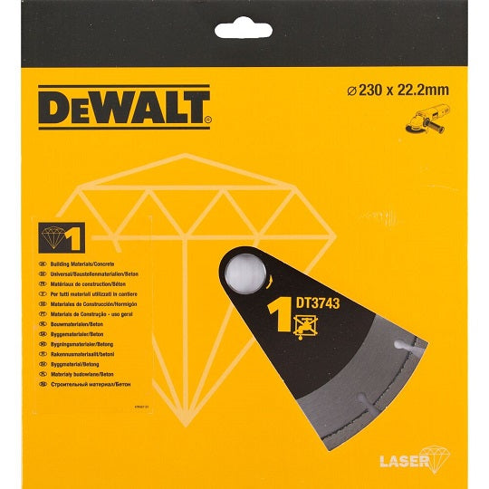 DeWalt Diamantscheibe Segmentierte 18 V 230 Mm Beton