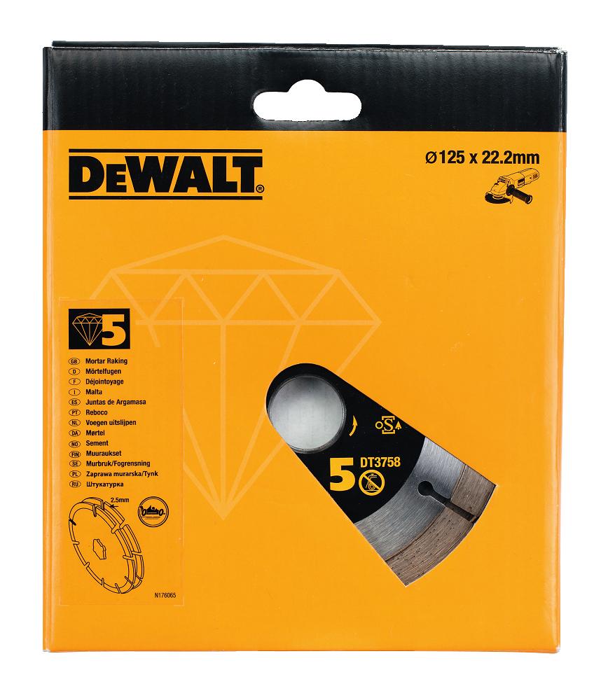 DeWalt Diamant-Scheibe DT3758-QZ 230 V Doppel-Diamant