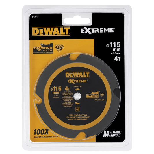 DeWalt Zementsägeblatt DT20421-QZ 18 V Diamantzähne