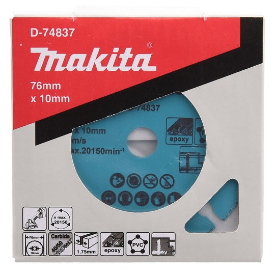 Makita Scheibe D-74837 18 V Sinterkarbid-Kornscheibe