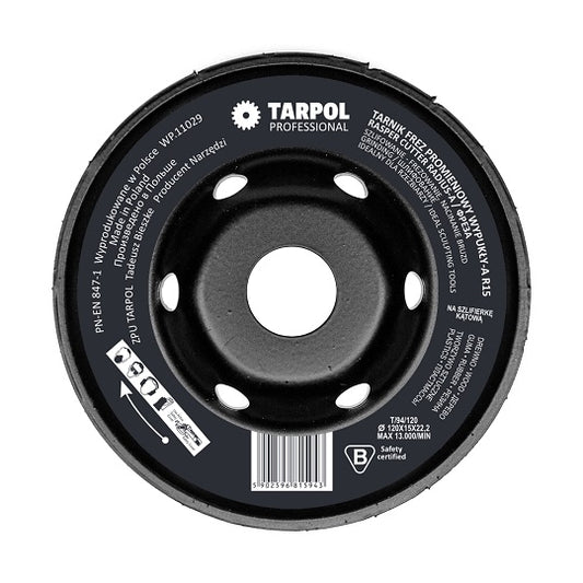 TARPOL Radialfräser R15 Präzises Fräsen Holz Kunststoff