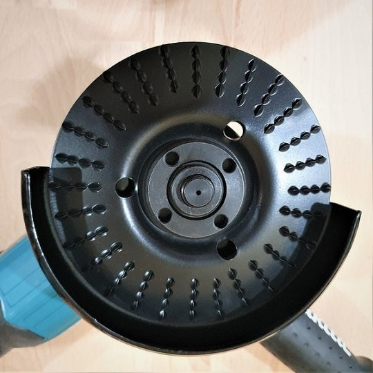 TARPOL Raspel T-12 Holz Gummi für Winkelschleifer Kompakt