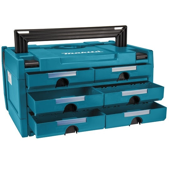 Makita Aufbewahrungskoffer MAKSTOR 18 V 6-Schubladen System