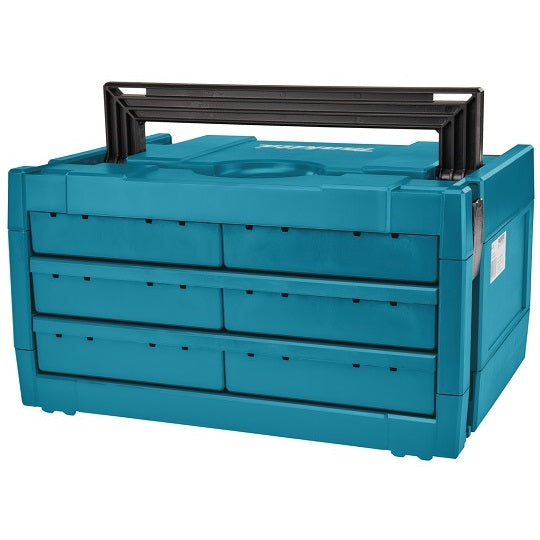 Makita Aufbewahrungskoffer MAKSTOR 18 V 6-Schubladen System