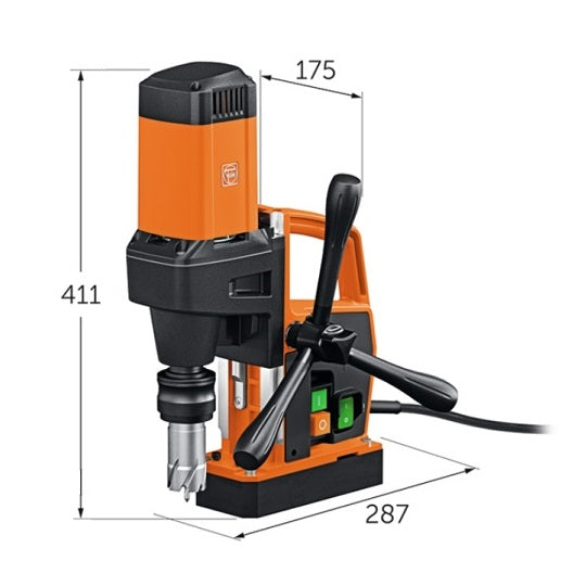 FEIN Magnetfußbohrer KBE 32 Eco 1200 W Kernlochbohrungen