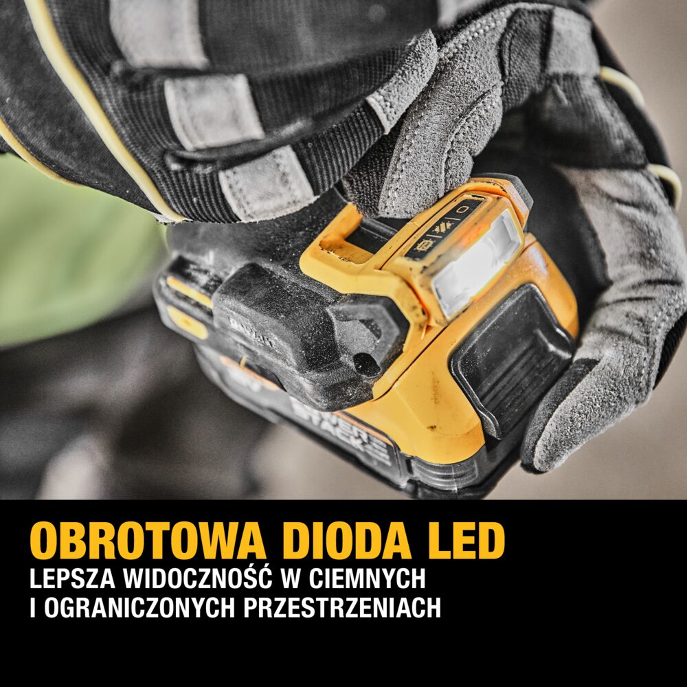 DeWalt Bohrschrauber DCD800H2T-QW Leistungsstarker 18 V Set