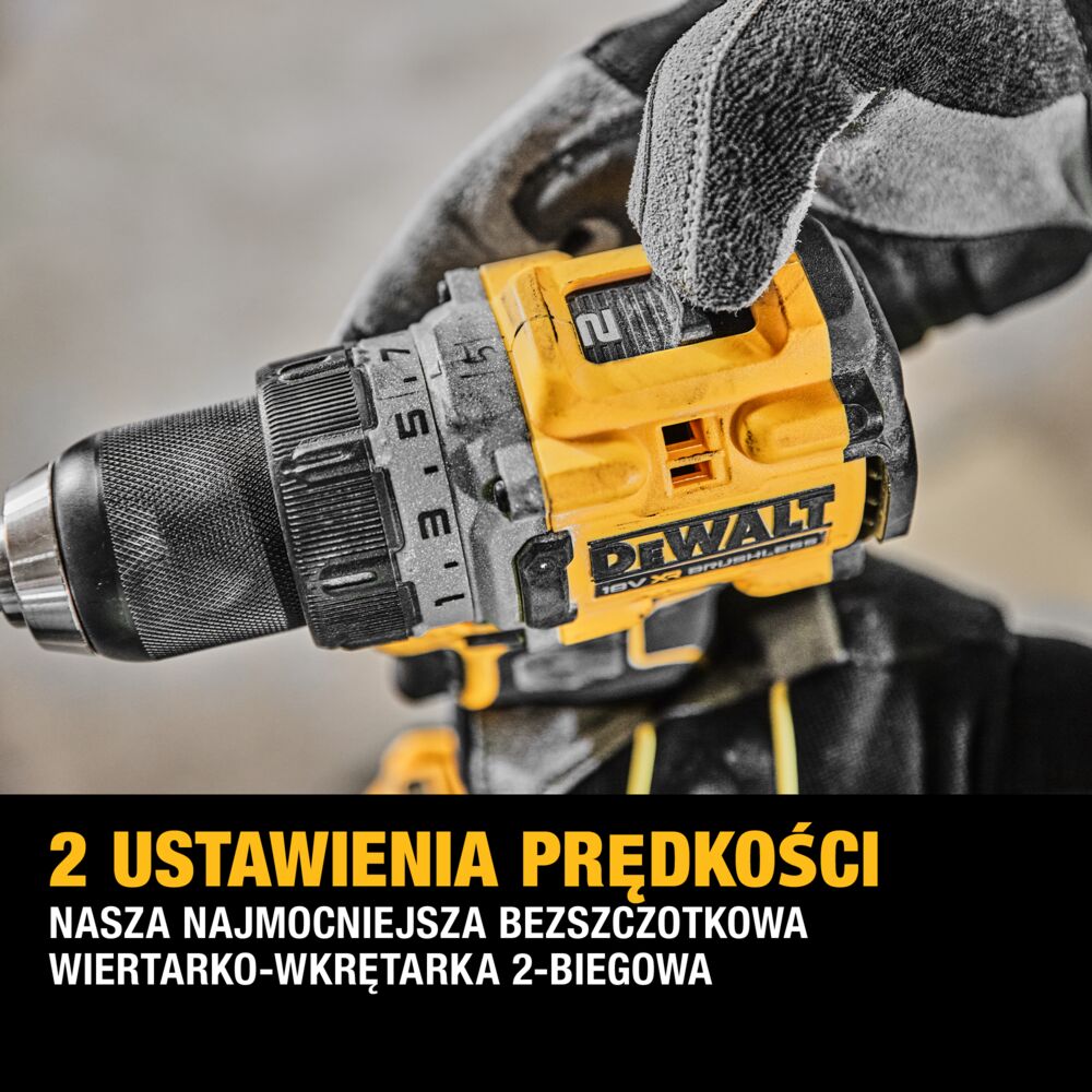 DeWalt Bohrschrauber DCD800H2T-QW Leistungsstarker 18 V Set