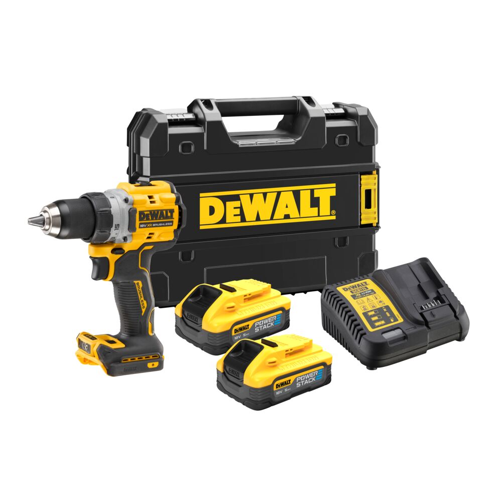 DeWalt Bohrschrauber DCD800H2T-QW Leistungsstarker 18 V Set