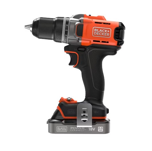 Black Decker Bohrschrauber BCD382D1XK-QW 45 Nm 2-Gang