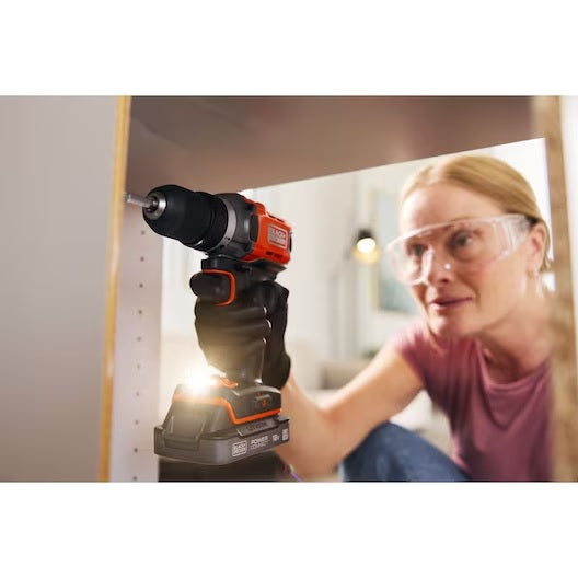 Black Decker Bohrschrauber BCD382XN-XJ 45 Nm 2 Gänge