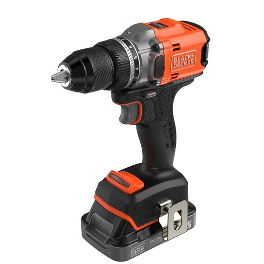 Black+Decker Bohrschrauber BLD682D2XK-QW Bürstenloser Motor