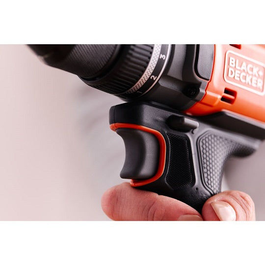 Black+Decker Bohrschrauber BLD682D2XK-QW Bürstenloser Motor