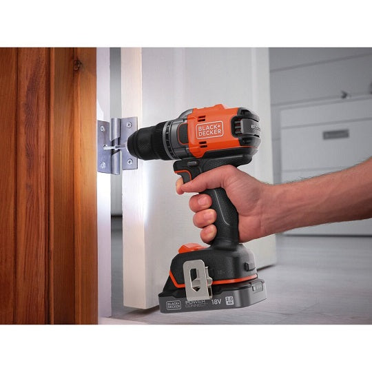 Black+Decker Bohrschrauber BLD682D2XK-QW Bürstenloser Motor