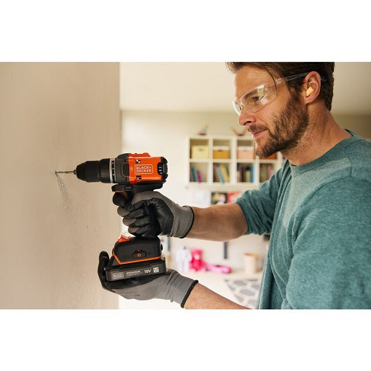 Black+Decker Bohrschrauber BLD682D2XK-QW Bürstenloser Motor